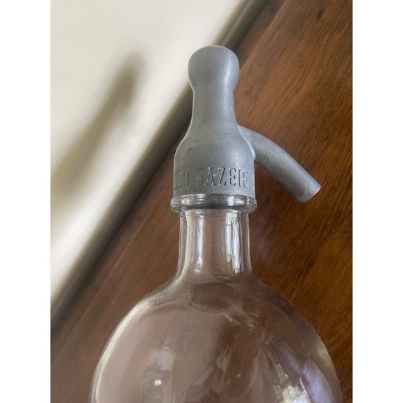 Magnolia Home By Joanna Gaines Large Clear Seltzer Bottle Vase - Picture 4 of 9